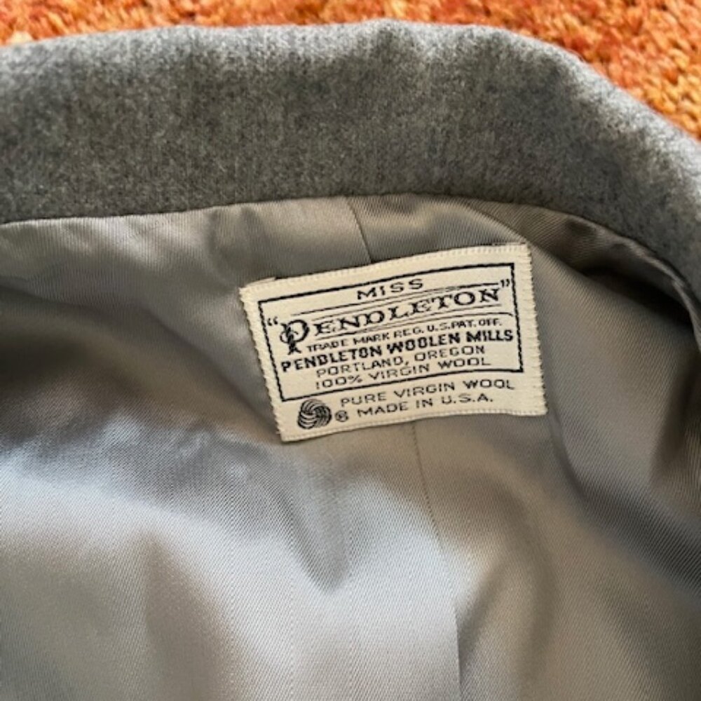 Pendleton Cropped Wool Blazer - image 4